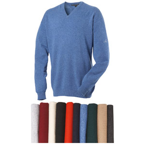 Greg Norman V-Neck Lambswool Sweater