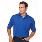 9709 Callaway Chev Striped Polo Shirt